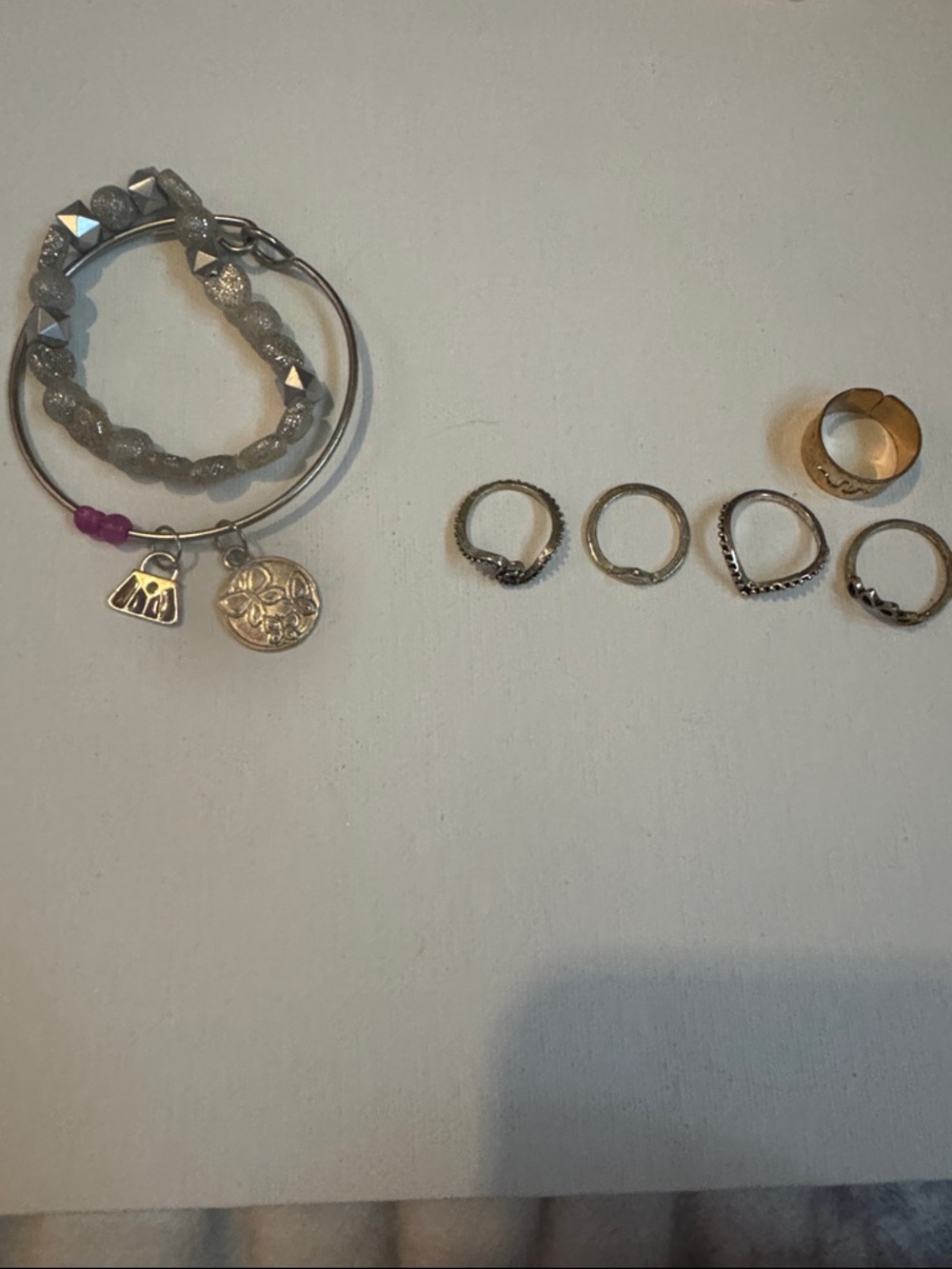 Bracelets and Rings